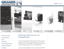 Tablet Screenshot of graner-co.de